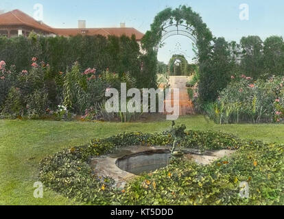 Arces rojos La Sra. Rosina Sherman Hoyt House Foto de stock