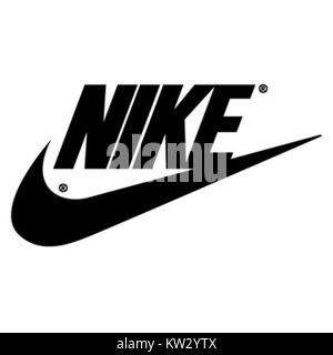 Anuncio Centrar Gestionar Antiguo logo de Nike Fotografía de stock - Alamy