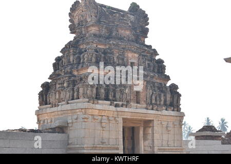 Templo Chandrashekara, Hampi, Karnataka, India Foto de stock