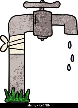 Grifo De Agua Antiguos Dibujos Animados Imagen Vector De Stock Alamy