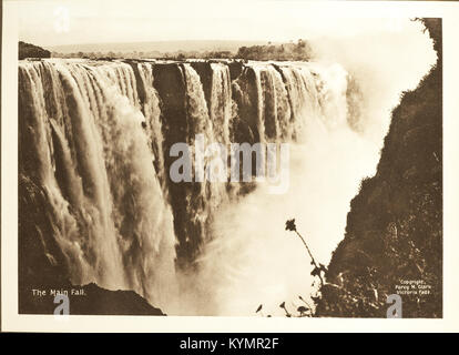 La caída principal, desde el recuerdo de Victoria Falls o 3094629759 Foto de stock
