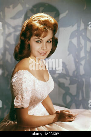 ANNETTE FUNICELLO (1942-2013), cantante y actriz americana alrededor de 1970 Foto de stock