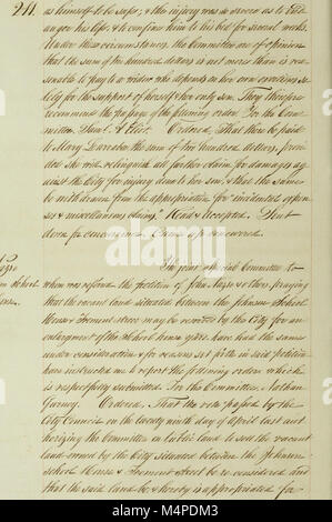Actas del Consejo de la ciudad de Boston, actas de la Junta de Concejales (1839) (14784986363) Foto de stock