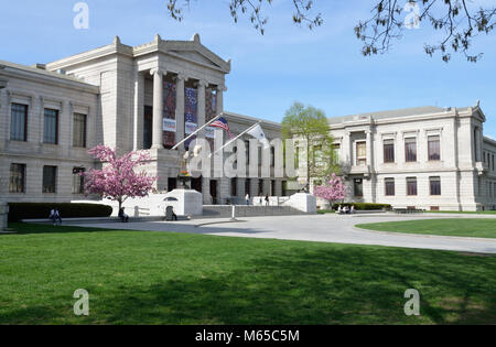 Museo de Bellas Artes de Boston Massachusetts Foto de stock