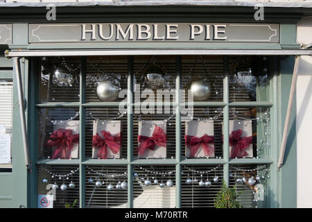 Tarta humilde Deli en Burnham Mercado, North Norfolk, UK Foto de stock