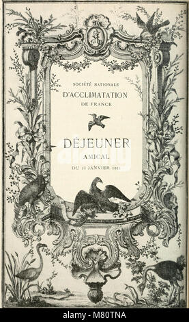 Boletín de la Socit nationale d'aclimatación de France (1896-) (20246013028) Foto de stock