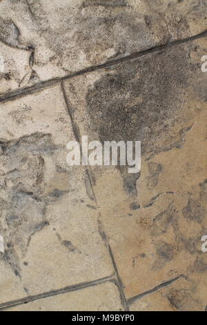 La superficie del mármol con tinte marrón. Las rocas de textura de fondo para el sitio web Foto de stock