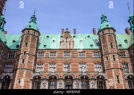Castillo de Frederiksborg, Hillerod, Dinamarca. Actualmente es el Museo de la historia nacional