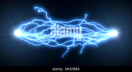 Plasma Y Fondo Eléctrico De Rayos Azules Imagen de archivo - Imagen de  poderoso, electricista: 228709129