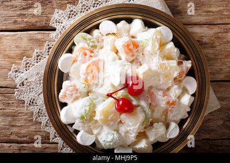 ensalada de frutas con ambrosía