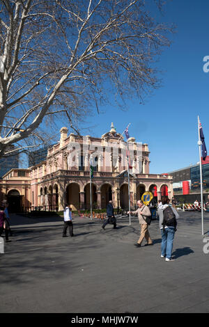 Ayuntamiento plaza centenario parramatta New South Wales Australia Foto de stock