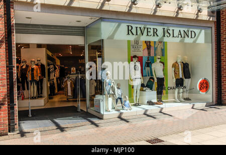 River Island shop en Wellington Square,Stockton on Tees,Inglaterra,Reino Unido