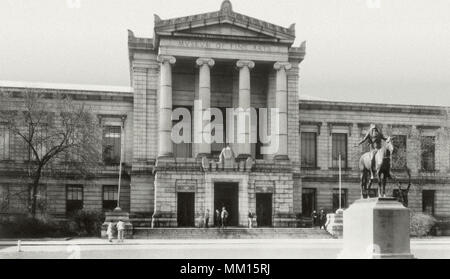 El Museo de Bellas Artes de Boston. 1950 Foto de stock