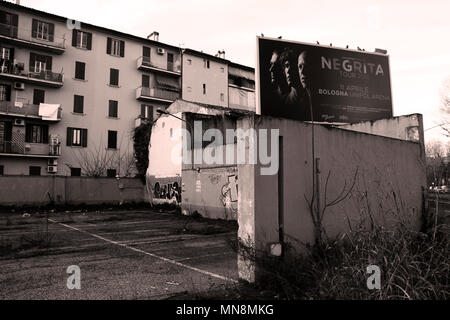 Escenas Urbanas, capturados en los suburbios de la ciudad de Bologna, Italia