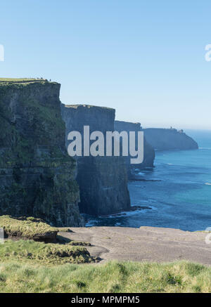 Los Acantilados de Moher, Irlanda del Norte, la Costa Atlántica Co Clare Foto de stock