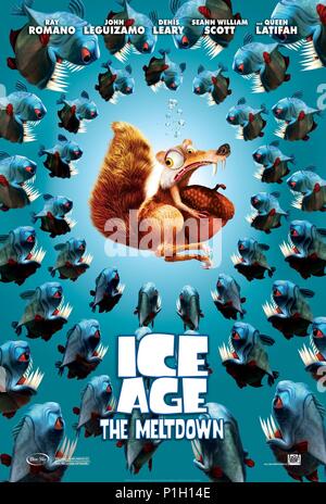 El título original de la película: Ice Age 2: El deshielo. Título en inglés: Ice Age 2: El deshielo. El director de cine: Carlos Saldanha. Año: 2006. Crédito: 20th Century Fox / Álbum Foto de stock