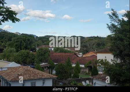 TIRADENTES, MG - 04.01.2016: pontos turisticos TIRADENTES - Vista da Cidade. (Foto: Celso Pupo / Fotoarena)