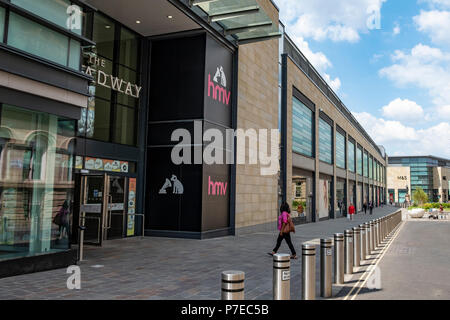 Centro comercial Broadway, Bradford, West Yorkshire, Reino Unido Foto de stock