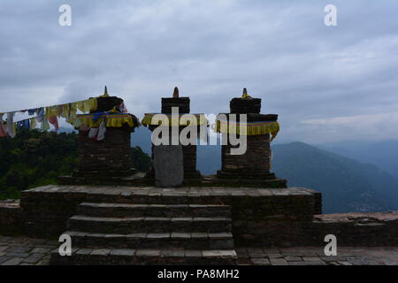 Pelling, oeste de Sikkim, India. Fotos de viajes. Foto de stock