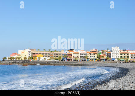 Paisaje de la playa, La Gomera, Islas Canarias Foto de stock