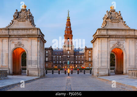 Palacio de Christiansborg en Copenhague, Dinamarca