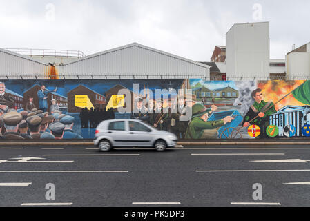 Murales políticos en Belfast, Irlanda del Norte
