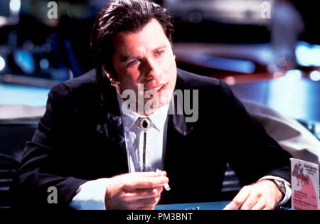 'Pulp Fiction' John Travolta 1994 Foto de stock