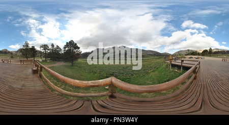 Vista panorámica en 360 grados de Mirador a la Sierra de la ventana