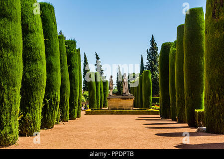 Jardines del Alcázar de los Reyes Cristianos, (Royal Botanical Gardens), Córdoba, España