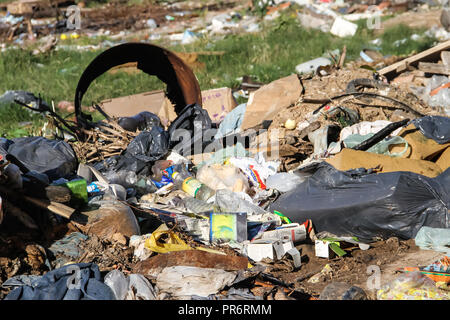 Los Vertederos De Desechos Humanos Que Contaminan El Medio Ambiente Fotograf A De Stock Alamy