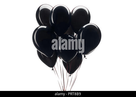 Globos negros Imágenes de stock en blanco y negro - Alamy