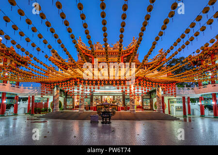 Templo de Thean Hou, Kuala Lumpur, Malasia Foto de stock