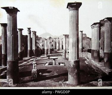 Brogi, GIACOMO (1822-1881) - n. 5045 - Pompeya - Pompeya. Casa di Marco Olconio.