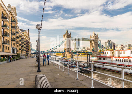 Una vista típica de Londres Foto de stock