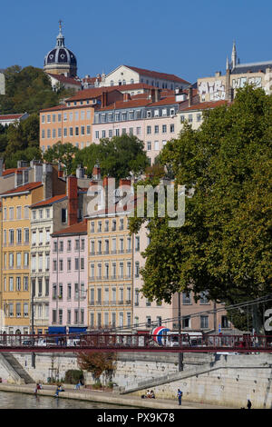 Río Quays, Lyon, Francia.