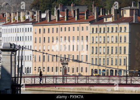 Río Quays, Lyon, Francia.
