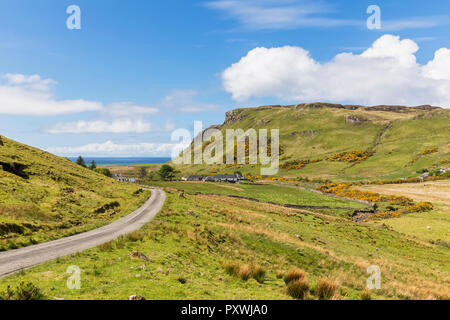 Reino Unido, Escocia, Inner Hebrides, Isle Of Skye, camino al Talisker Bay