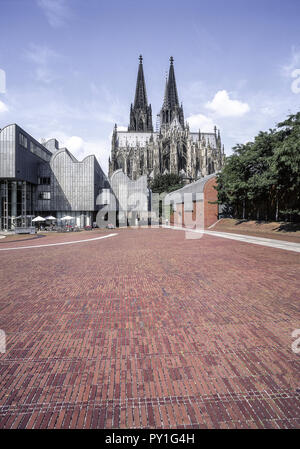 Koeln, Dom, Rhein, Nordrhein-Westfalen, Deutschland