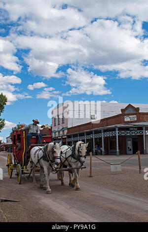 Allen Street Stagecoach. Tombstone Arizona, EE.UU.