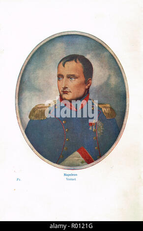 El emperador francés Napoleón Bonaparte, circa 1812 Foto de stock