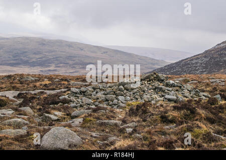 Vista desde Goatfell en la isla de Arran, Costa Oeste de Escocia.