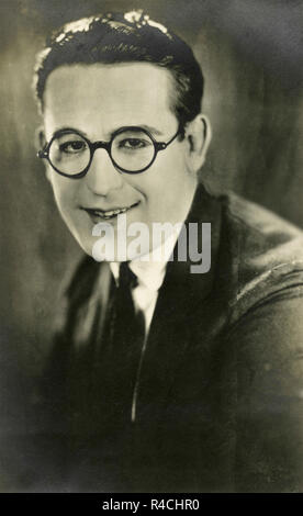 El actor norteamericano Harold Lloyd, 1920 Foto de stock
