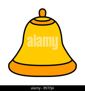 Campana musical ilustración de dibujos animados Imagen Vector de stock -  Alamy