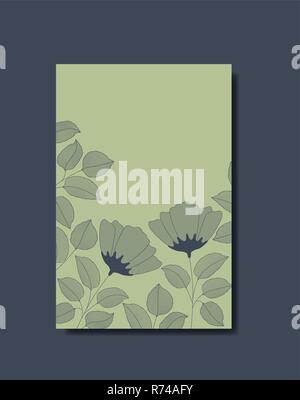 Tarjeta de invitación Vintage Retro elegante adornados con diseño