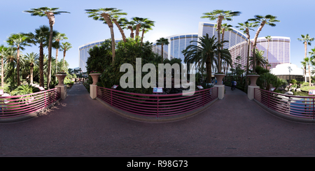 Vista panorámica en 360 grados de El Flamingo Las Vegas
