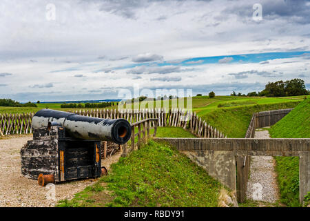 Memorial de la guerra, Dinamarca;Gedenkstätte Dybbol Düppel, Dänemark