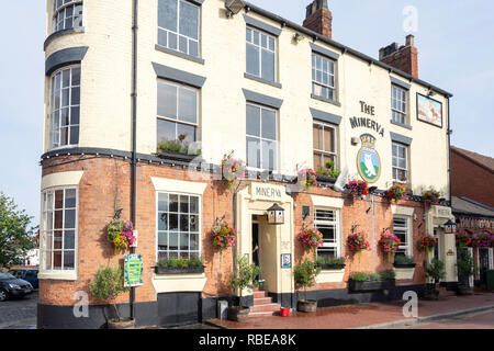 El Minerva Pub, Nelson Street, Kingston upon Hull, East Riding de Yorkshire, Inglaterra, Reino Unido Foto de stock