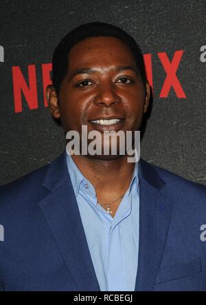 Los Angeles, CA, EE.UU. 14 ene, 2019. Royce Johnson en la terminal de llegadas de El Punisher de MARVEL Premiere en NETFLIX, ArcLight Hollywood, Los Angeles, CA el 14 de enero de 2019. Crédito: Elizabeth Goodenough/Everett Collection/Alamy Live News
