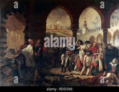 Napoleon Visitando A Los Apestados De Jaffa Por Antoine Jean Gros