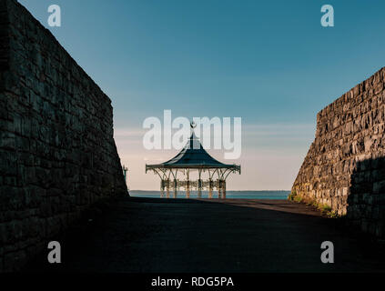 Southsea Band Stand 17.01.19 Foto de stock